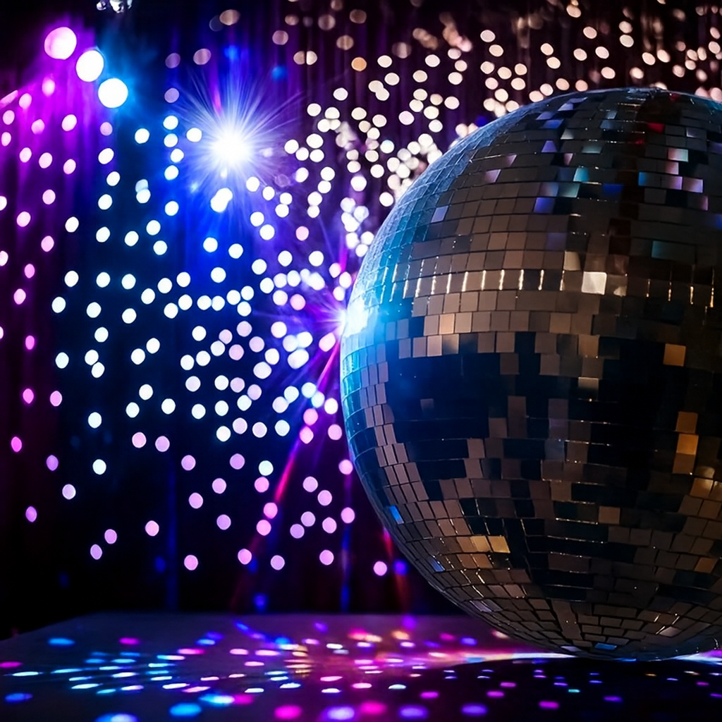 Boule Disco 25cm Argentée - Accessoire pour Fêtes & Événements