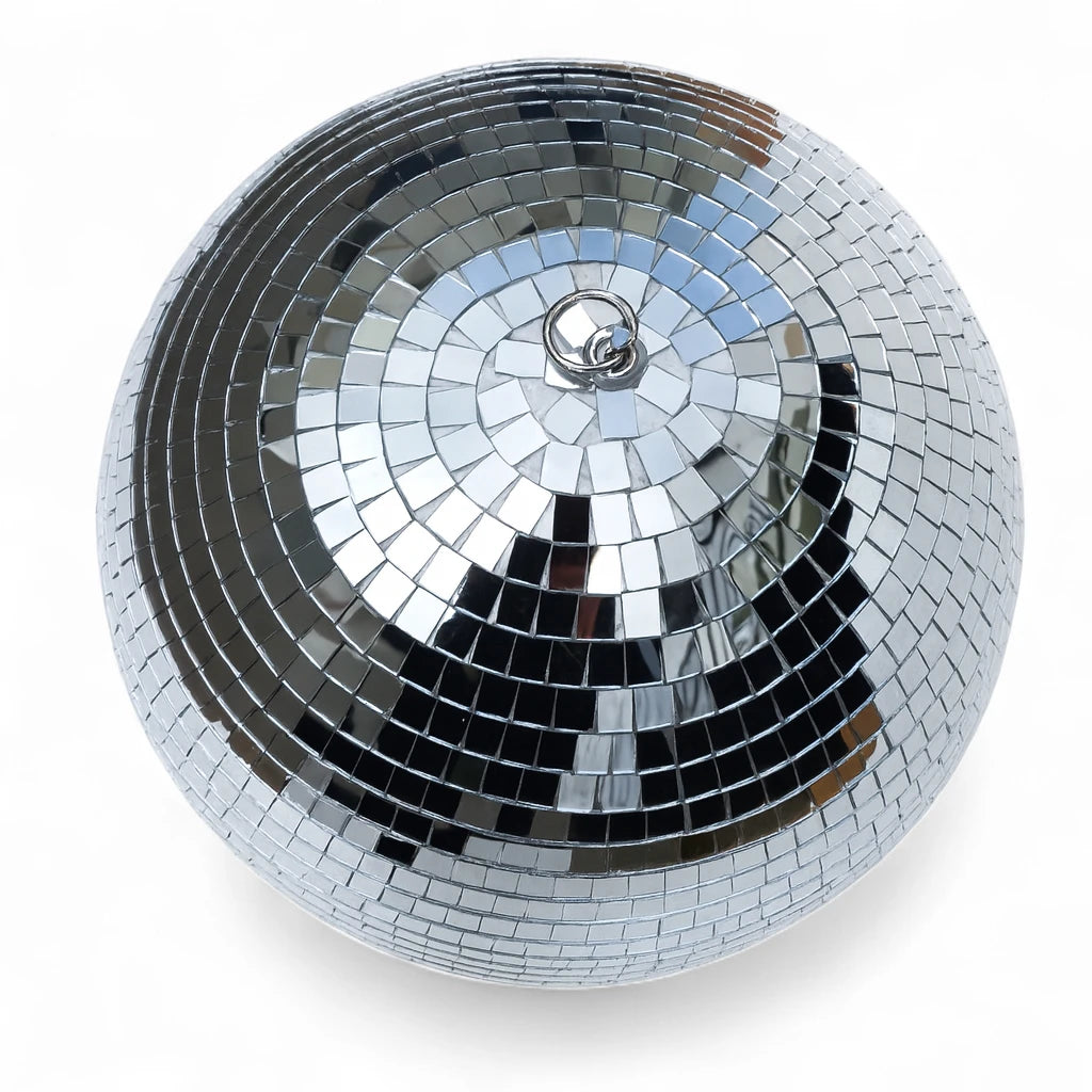 Mini Boule Disco 10cm Gris Argentée - Déco & Intérieur