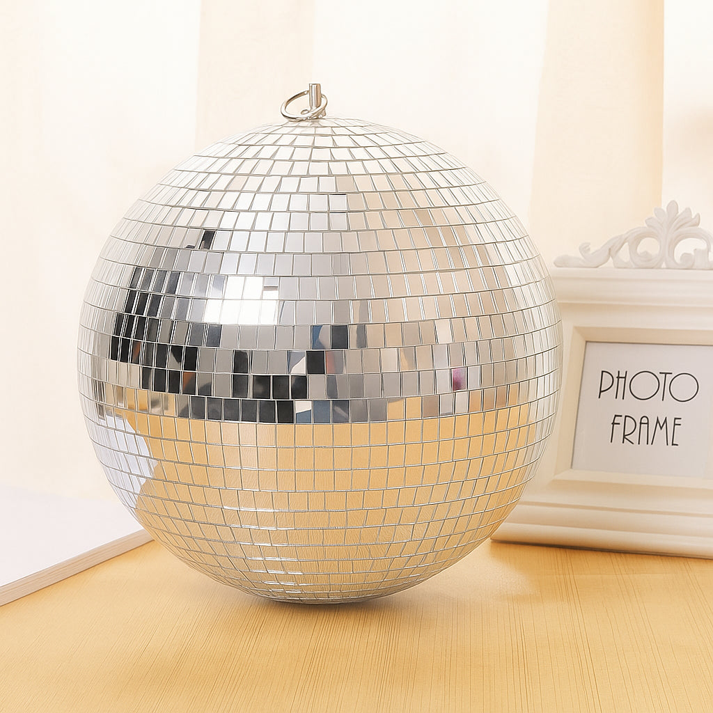 Boule Disco 15cm Argentée - Déco & Intérieur