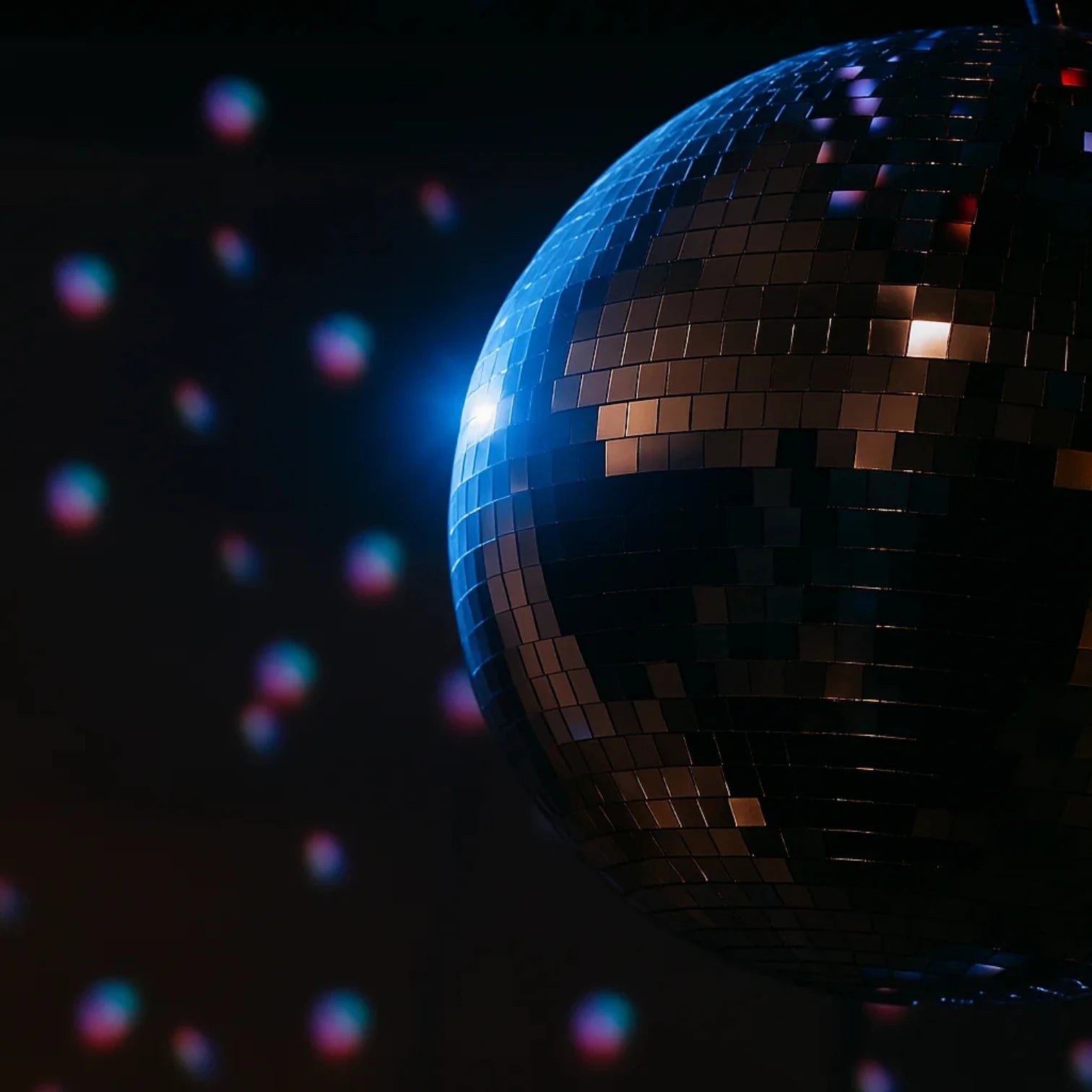 Boule Disco 30cm Argentée - Fêtes & Événements