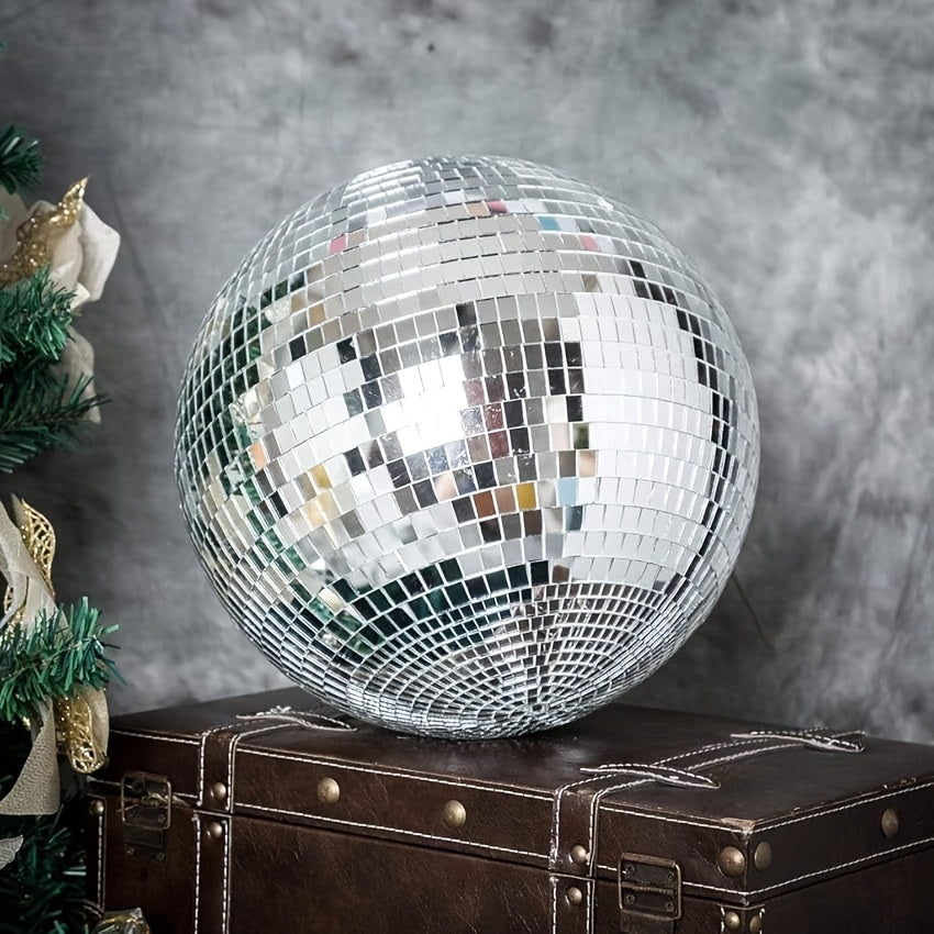 Boule Disco 30cm Argentée - Accessoire pour Fêtes & Événements