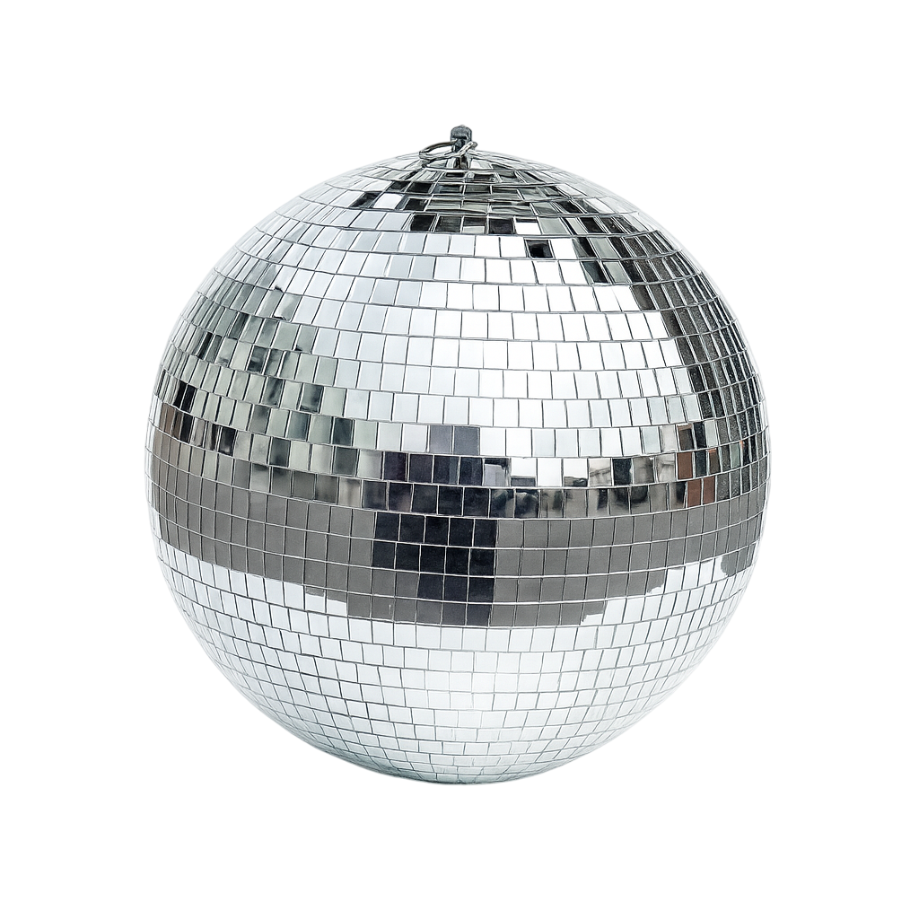 Mini Boule Disco 10cm Gris Argentée - Accessoire pour Déco & Intérieur