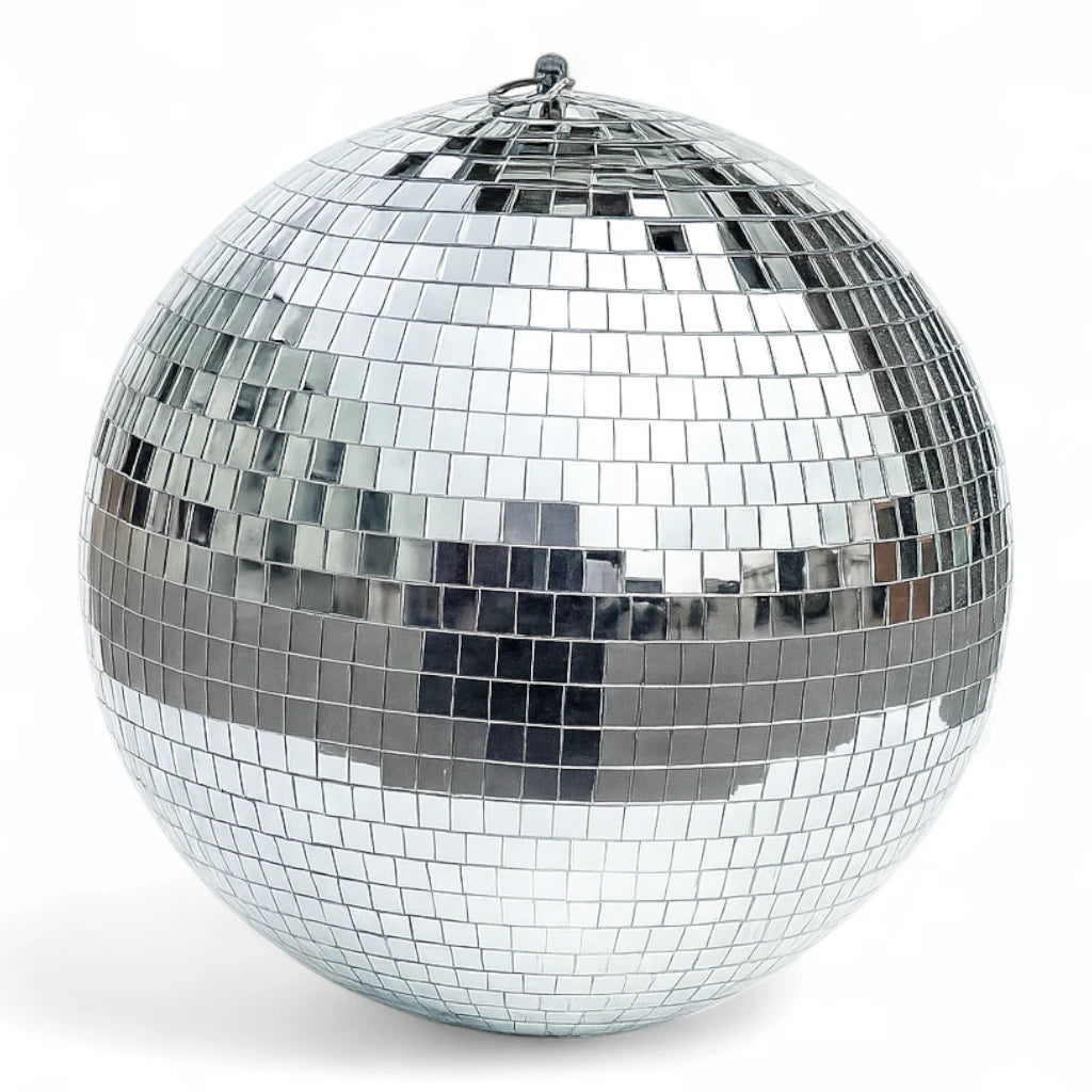 Mini Boule Disco 10cm Gris Argentée - Déco & Intérieur